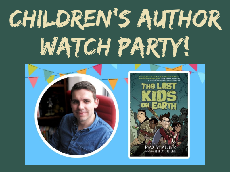 Author Watch Party at Kamas: Max Brallier