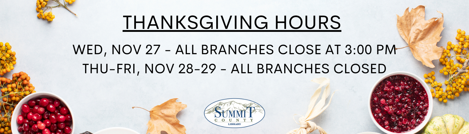 Thanksgiving Hours